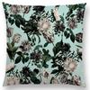 Latest Exotic Garden Summer Natural Flowers Leaf Botanical Tropical Jungle Cushion Cover Car Home Decor Sofa Throw Pillow Case