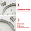 Cooking Tools 18 20 22 24 26CM Gasket Sealing Ring White Silicone Rubber Pressure Cooker Seal Ring
