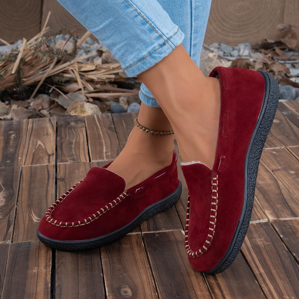 Fashion Trend Women Flats Shoes Spring Autumn High Quality Comfort Sneakers Round Toe Casual Loafers Elegant Fashion Office Shoes Ladies