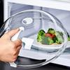 High Quality Microwave Splatter Cover BPA Free Microwave Oven Plate Food Cover Guard Lid with Handle Clear Kitchen Accessories