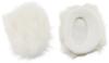 Earlux Frameless White [Officially Imported] Earmuffs, Rabbit, S-M, TYESR-WH-04