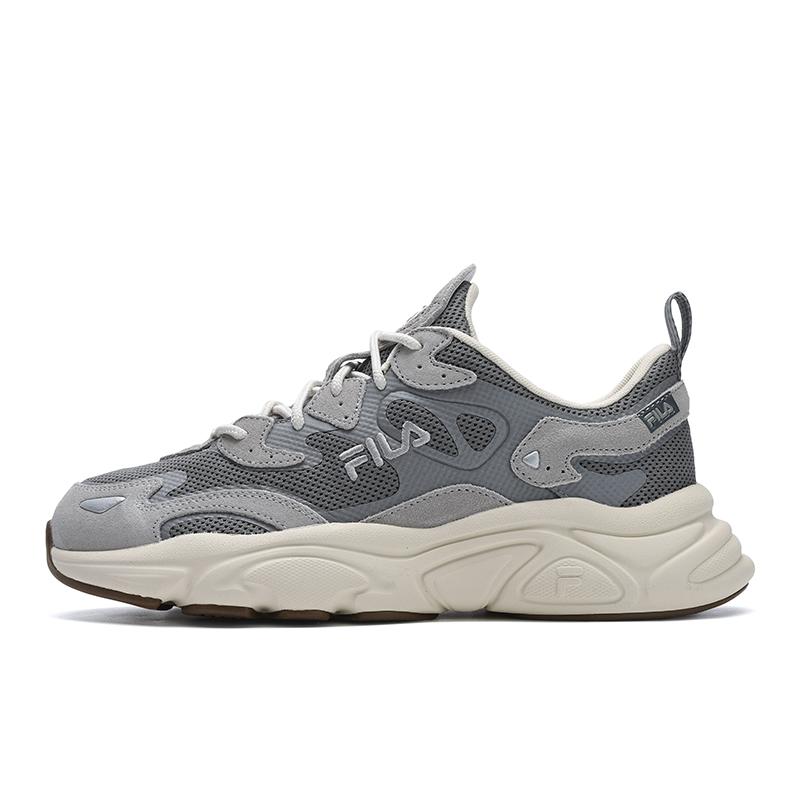 New FILA Mars 1 Abrasion Resistant, Breathable, Lightweight Low Top Casual Shoes Men's Gray F52M532163FFD