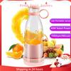 40W USB Charging 6 Electric Juicer Mini Portable Blender Fruit Mixers Extractors Fast Electric Blender Smoothie Ice Maker