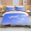 China Grassland European And American King Size Double Bed Children's Bedding  Microfiber Or Polyester Duvet Cover 3 Piece Set