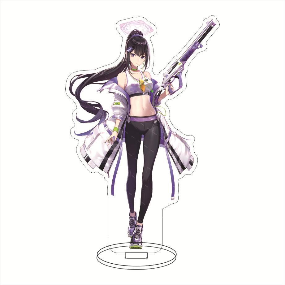 Blue Archive Millennium Science School Acrylic Stand Hayase Yuka Ushio Noa Anime Acrylic Figure Standing Model Cosplay