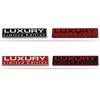 3D Metal Luxury Limited Edition Rear Trunk Fender Emblem Badge Universal Sticker Decals For Car