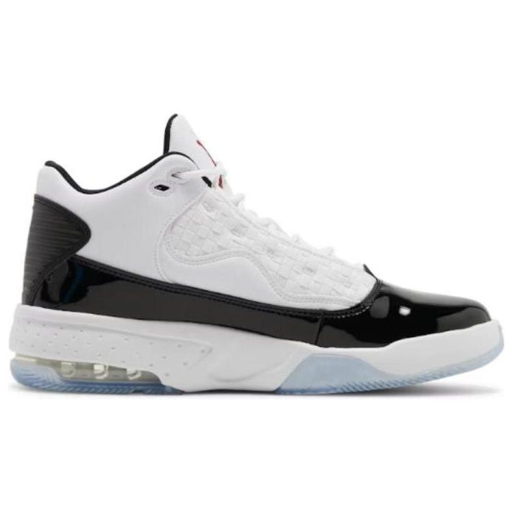 Air Jordan Max Aura 2 White Gym Red Men Sneakers Black CK6636-102