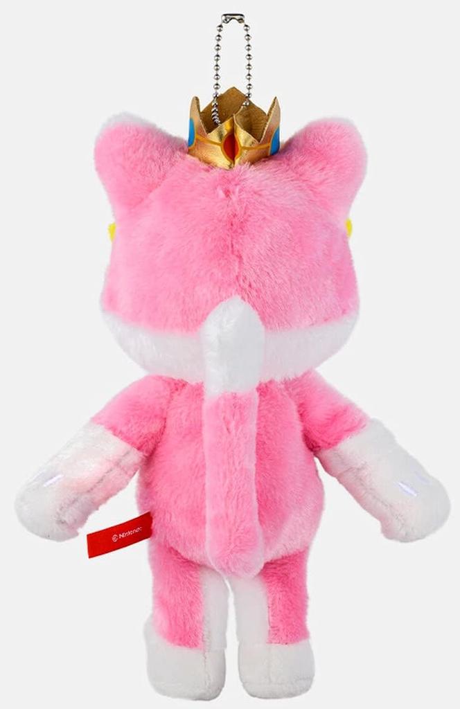 Super Mario Mascot Ball Chain Plush Toy Cat Peach Nintendo Tokyo Limited Goods