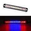 12 LED Car Strobe Warning Light Cheap Strobe Grille Flashing Lightbar Truck Car Beacon Lamp Amber Traffic Clearance Light 12-24V
