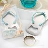 Metal Stainless Steel Flip-flop Shoe Corkscrew Bottle Beer Openers For Wedding Party Birthday