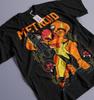 Metroid Samus Shirt NES Classic Game Nintendo Retro Graphic T-Shirt All Size