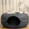 Donut Cat Bed Pet Cat Tunnel Interactive Game Toy Cat Bed Dual-use Indoor Toy Kitten Sports Equipment Cat Training Toy Cat House