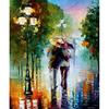 Diamond Painting Walking In The Rain Diamond Embroidery Painting Rhinestones Needlework DIY Crafts Decor