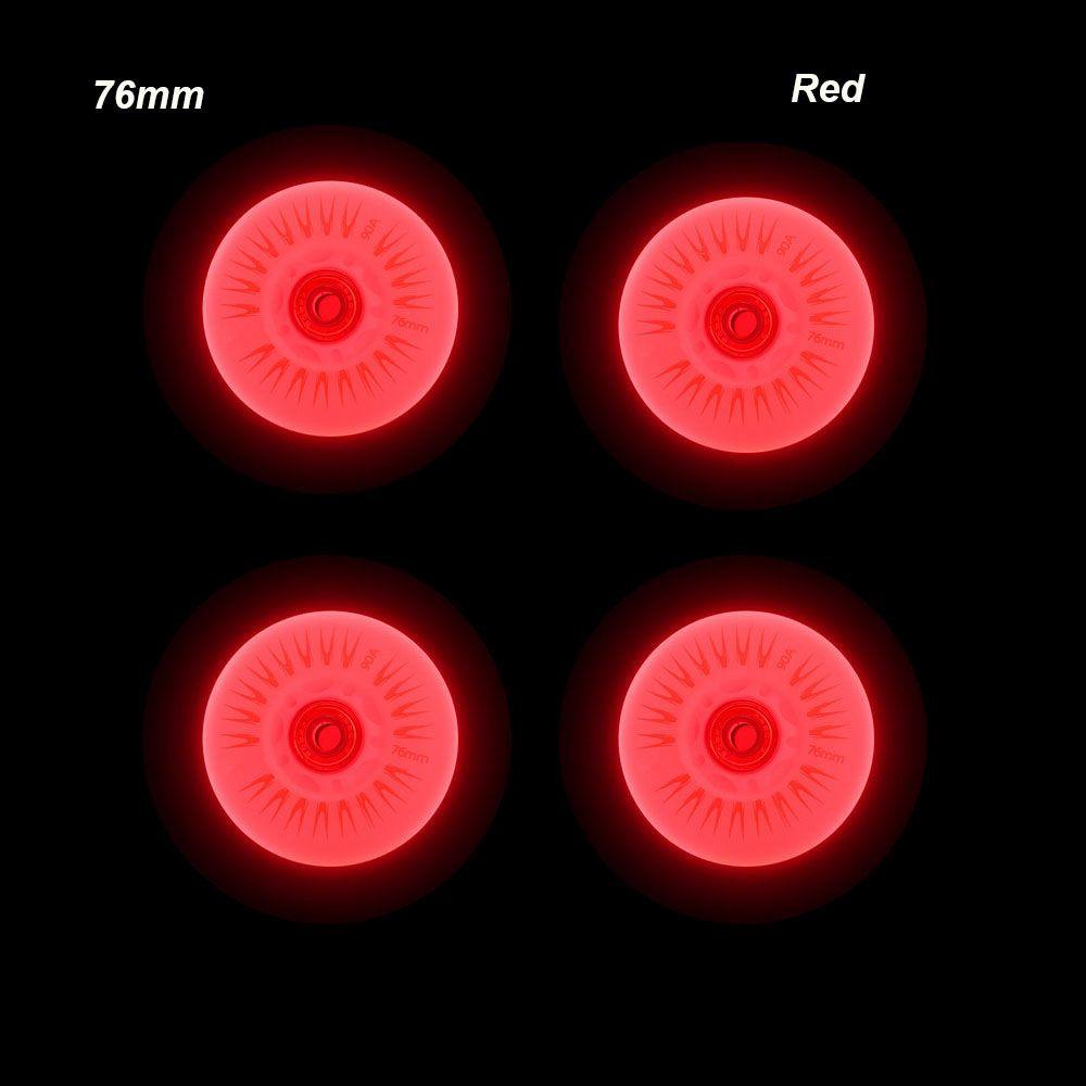 Kids 70mm 68mm 64mm 60mm 62mm 80mm 76mm 72mm Flash Wheel Roller Wheels Parts Outdoor Inline Skates