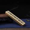 Retro Home Decor Hollow Carved Incense Holder Ash Catcher Bamboo Incense Box Censer