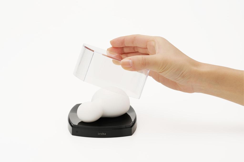 Iroha Snowman Vibrator Rotor Rechargeable for Women [Manufacturer Discontinued]