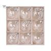9 Pcs Christmas Ball Ornaments Shatterproof Christmas Decorative Balls Reusable Festival Hanging Ornaments for Christmas Tree Home Parties