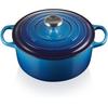 Cast Iron Roaster Le Creuset Signature Round 24 Cm Azure 4.2 L (21177242202430)