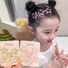 6Pcs/Set Cute Colors Baby Girls Hair Clips Shiny Star Women Hairpins New Children Sweet Barrettes
