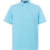Polo Logo Embroidered Pattern Pullover Straight-Cut Short Sleeve Polo Shirt Men Polo Shirts Blue 710795080-024