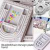 Handmade DIY Beading Design Plate: Necklace & Bracelet Measuring Tool