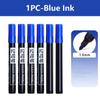 Red Blue Black Ink Waterproof Marker Pen 1.5mm Crude Nib Line Marking Pen Marker Pens  Student
