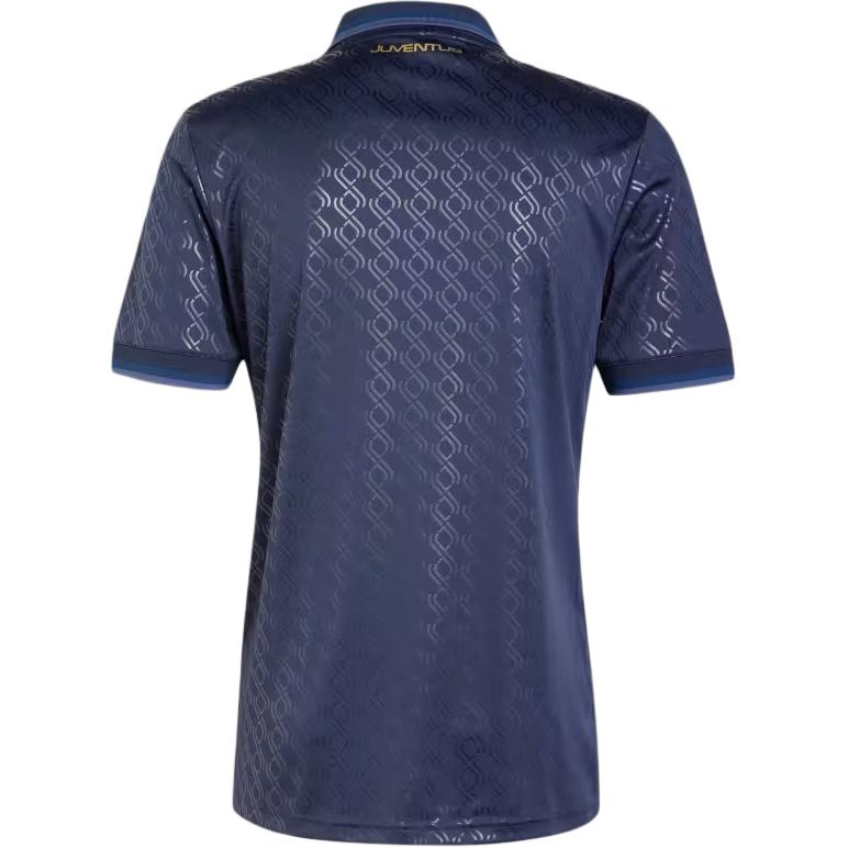 Adidas Originals SS24 24/25 Third Jersey Juventus Series Casual Sports Letter Short Sleeve Football Shirt Men Tops Legendary-Ink IY5244