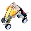 Wood Worm Robot Toy Wood Puzzle Assemble Toy Child Science Educational Toy Physics Experiment Set for Kid 7-14