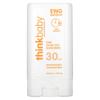 Thinkbaby, Sunscreen Stick, SPF 30, 18.4 G (0.64 Oz)
