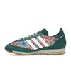 Liberty London X Adidas  SL72 OG Floral Embroidery Women Sneakers Green Collegiate-Green Cream-White JH7226