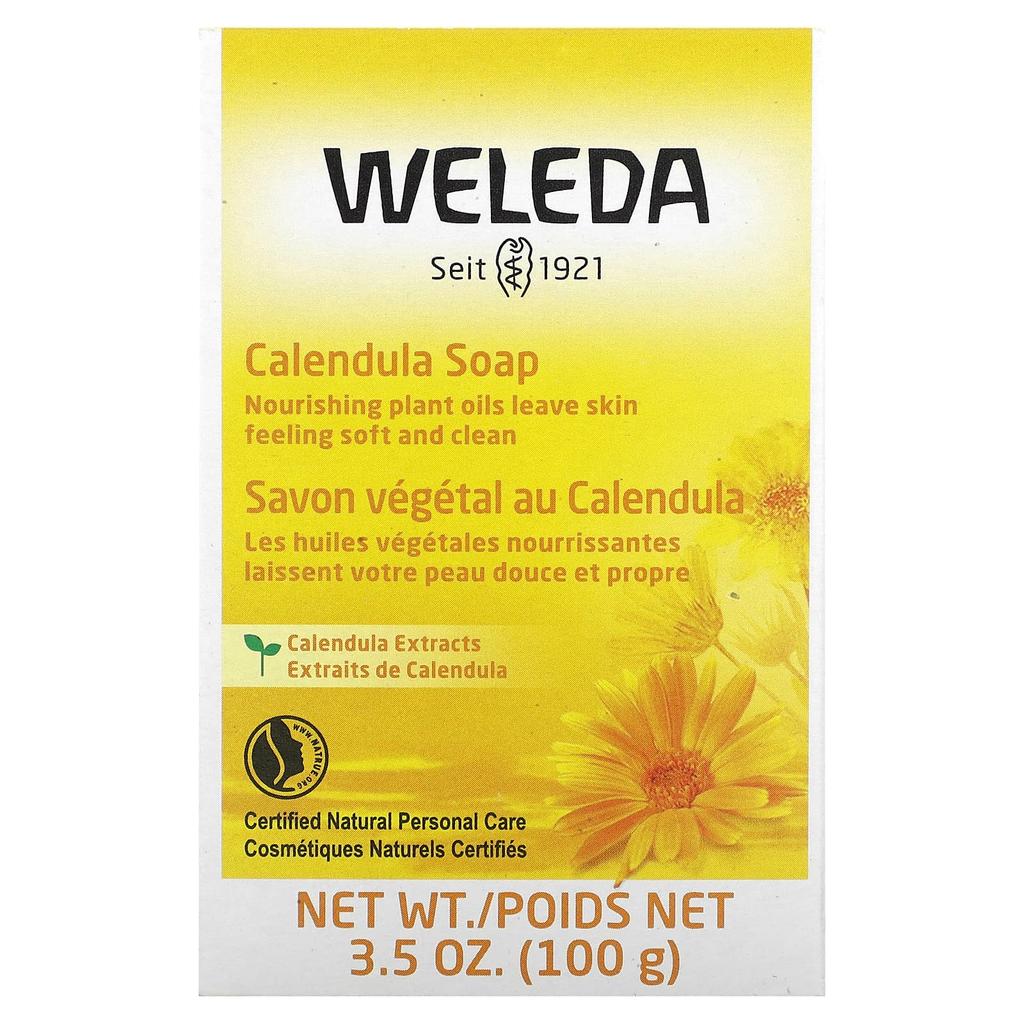 Weleda Calendula Soap, 3.5 Oz (100 G)