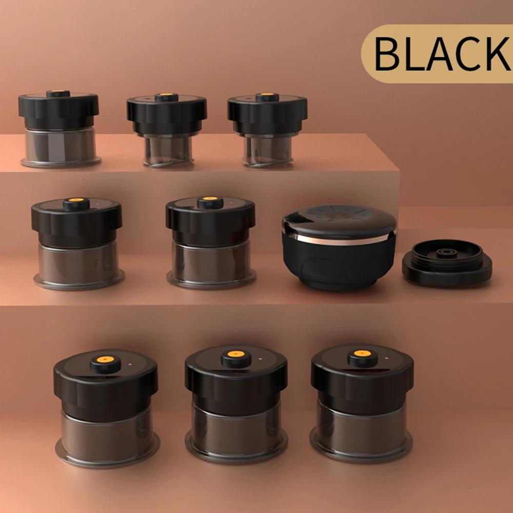 8 Cups Electric Cupping Massager Gua Sha Vacuum Suction Cups Ems Anti Cellulite Magnet Therapy Scraping Fat Burner Body Massager