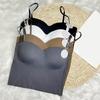 Summer Camisole for Women Crop Tops Summer Sexy All Match Casual Tops With Bra