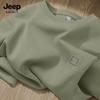 JEEP SPIRIT Men's 2025 American Sporty Loose Crewneck Sweatshirt
