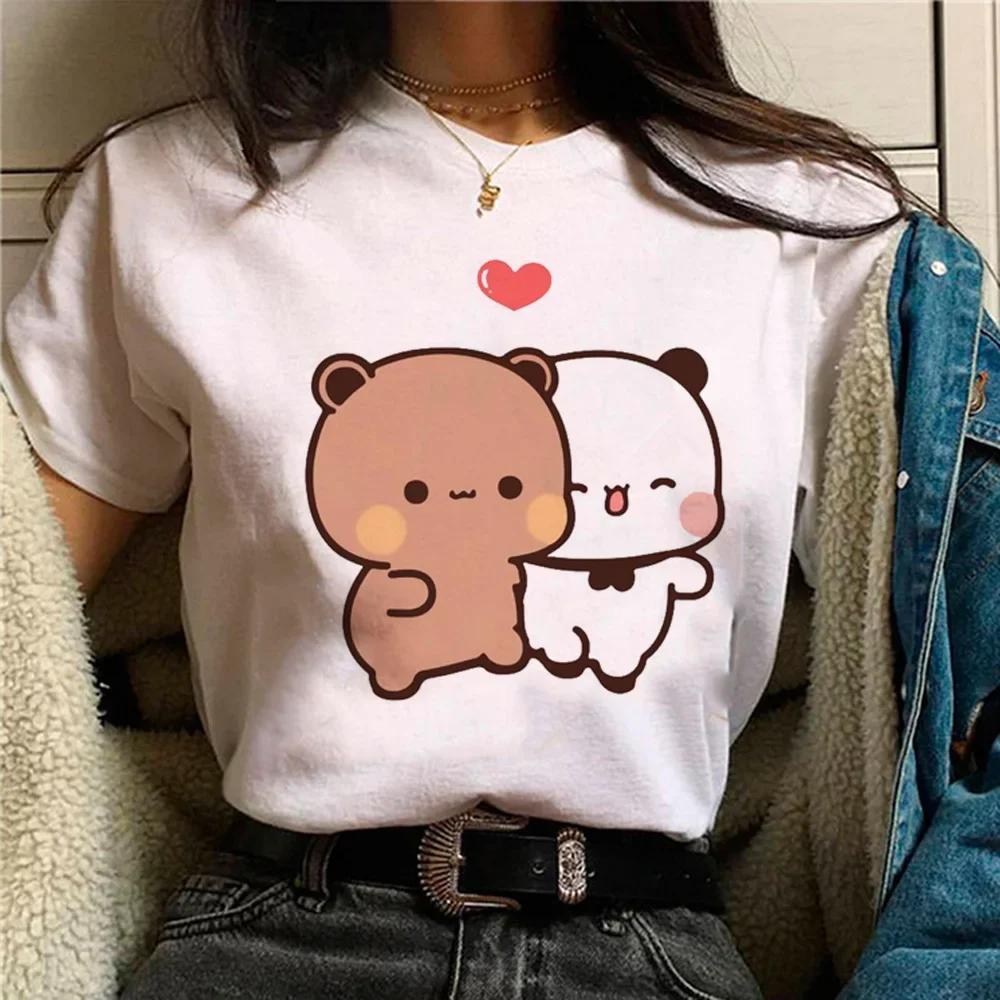 Bubu Dudu T Shirt Women Comic Designer Anime Top Girl Graphic Funny Clothes
