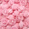 500 Pieces Teddy Bear of Roses 3.5cm Foam Wedding Decorative Christmas Decor for Home Diy Gifts Box Artificial Flowers KTY