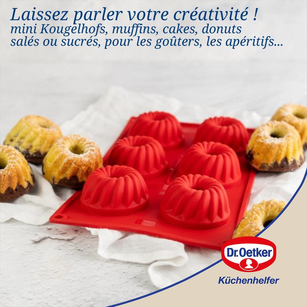 Dr.Oetker Flexxibel Love 6-cavity 30 Cm Kougelhofs Mold Ref. 1270
