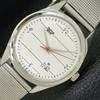 USED HMT JANATA HAND-WINDING INDIAN MENS WHITE COLOR DIAL WATCH A432523-2 R112-a432523
