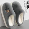 Women's Cozy Indoor Cotton Slippers, Non-Slip Cute Furry Winter Footwear for Couples