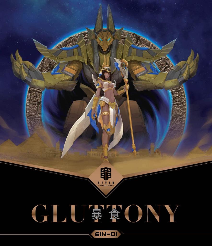 Doyusha MS GENERAL Sin Series Gluttony Scale Plastic Model (Shokon Hime) -GLUTTONY- 1/10