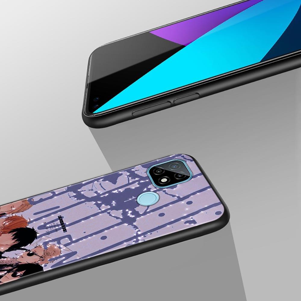 Phone Case For Oppo Realme GT 8 7 6 5 Pro C3 C11 C21 C21Y C20A XT X7 X50 Pro Ultra Silicone Capa Black Shell Given Yaoi Anime