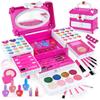 Makeup Set for Girls Makeup Set for Girls Makeup Set Makeup Set Dresser Children Elementary School Girls Presents 4 5 6 7 8 9 10 11 12 13 Year Old