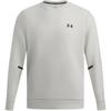 Under Armour Unstoppable Logo Crew Neck Sports Fashion Long Sleeve Sweatshirt Men Sweatshirt Peak-White 1381688-110