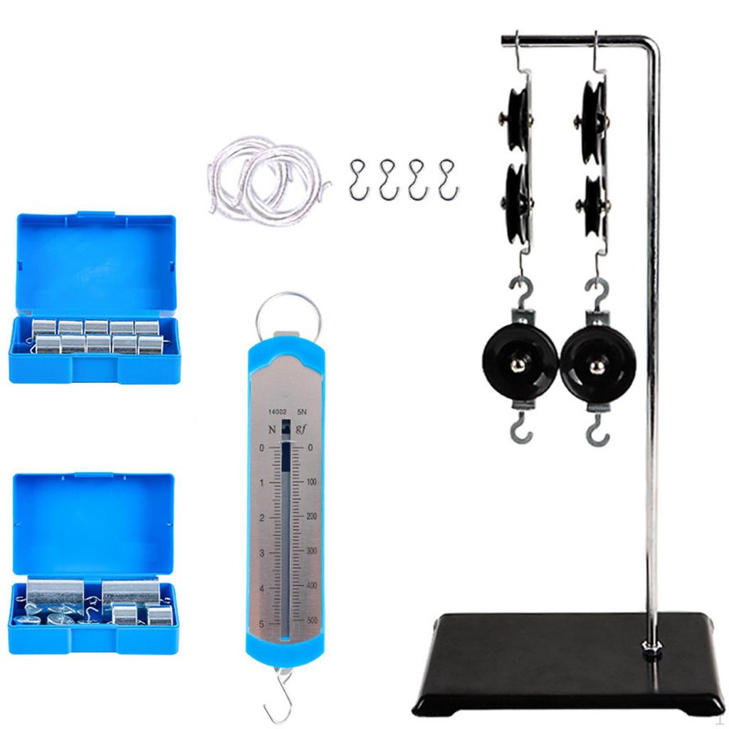 Pulley Block Set Learning Physics Experiments Educational Toys Teaching Equipment for Students