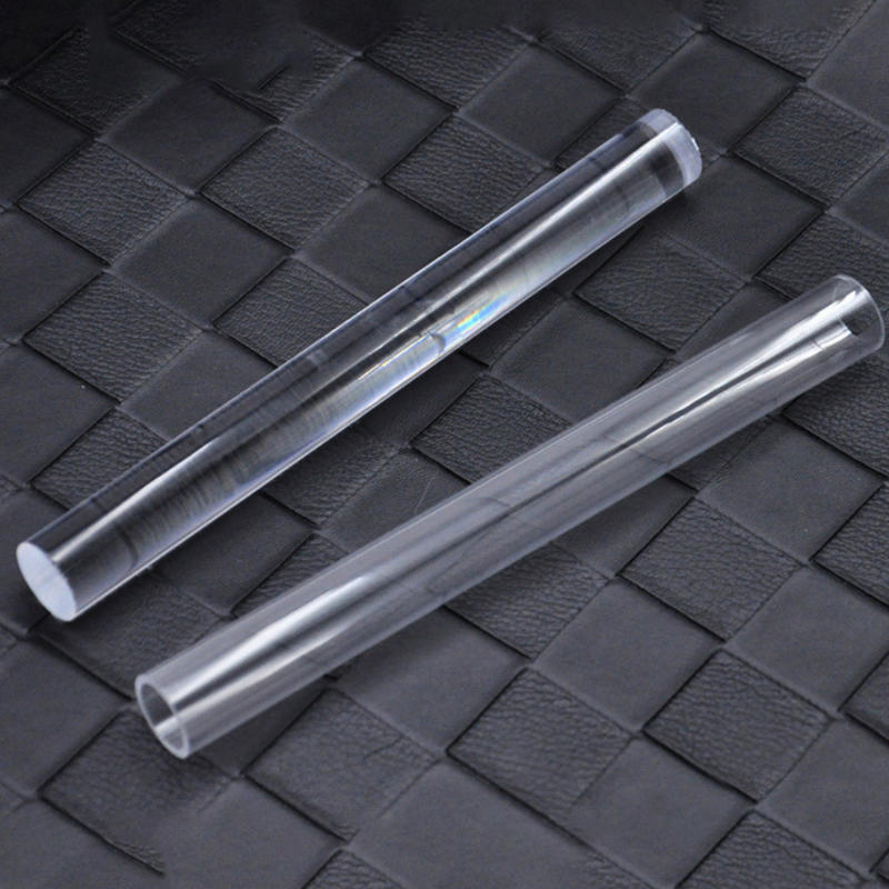 2PCS Clear Acrylic Rolling Pin Solid Clay Round Tube Roller Clear Clay Rolling Pins for Diy Art Craft