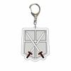 Attack On Titan Acrylic Keychain Pendant - Creative Anime Jewelry Gift