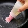 1pc Silicone Basting Brush with Oil Dispenser - Food Grade, Perfect for BBQ & Pastry Cooking, Kitchen Essential