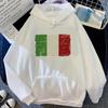 Italy Hoodies Women Anime Anime Long Sleeve Top Sweater Hoddies Women Streetwear Sweatshirts Unisex