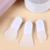 3Pcs/Set Face Masque Brush Ergonomic Design Short Handle Portable Silicone Foundation Cream Face Mud Clay Masque Brush Applicator Travel Use