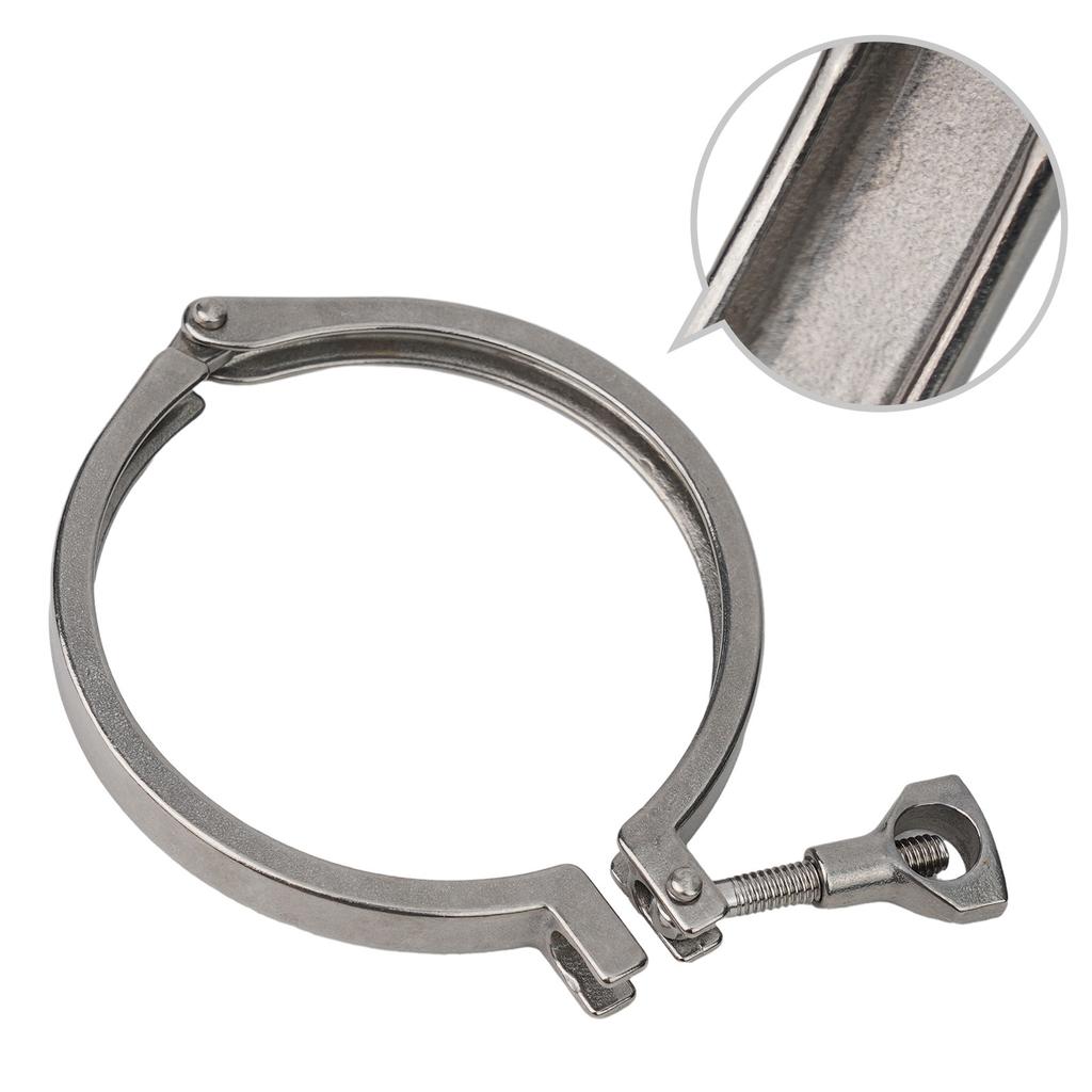 Clamping Tri Clamp Optional Inch Polished SS304 Stainless Steel
